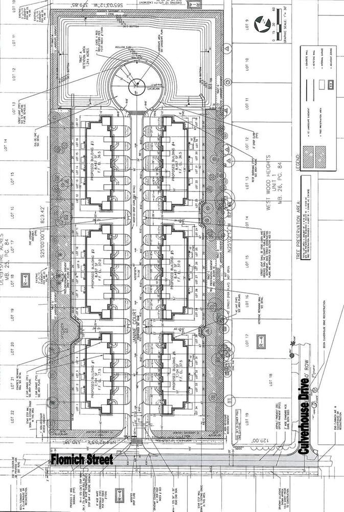 Developer Ready 34 Unit Townhome Subdivision: 1445 Flomich Street, Daytona Beach, FL 32117